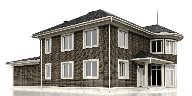 дизайн проект фасада дома