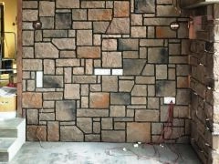 отделка стен квартиры декоративным камнем