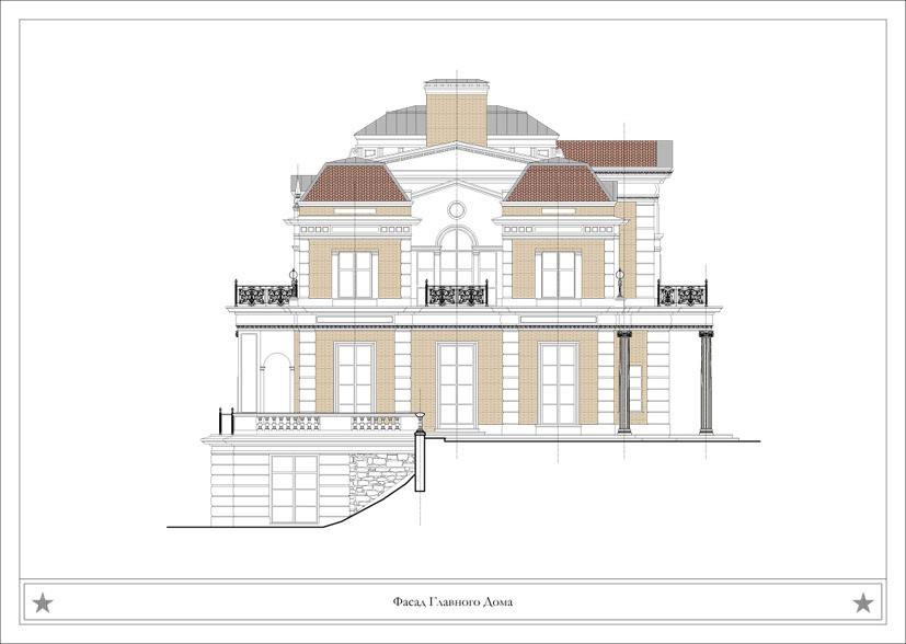 дизайн проект отделки фасада дома